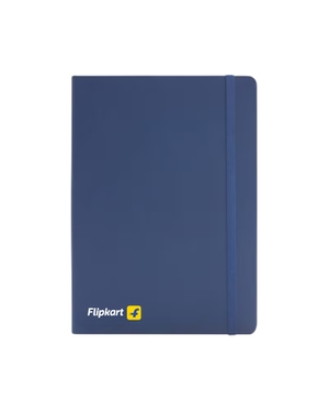Fluct Journal A5 Notebook- Blue- 160 Pages
